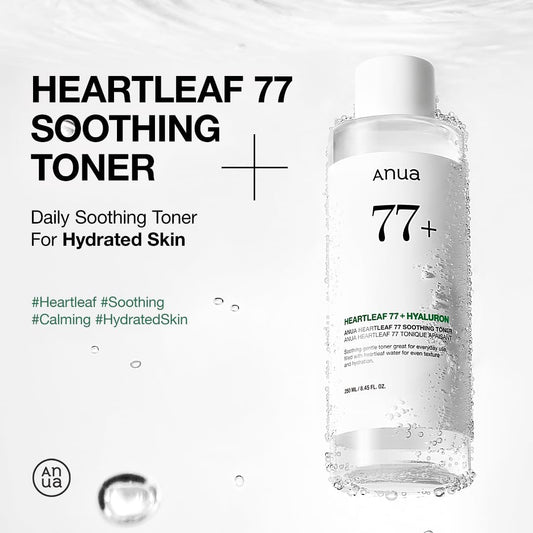 ANUA HEARTLEAF 77 SOOTHING TONER 250m