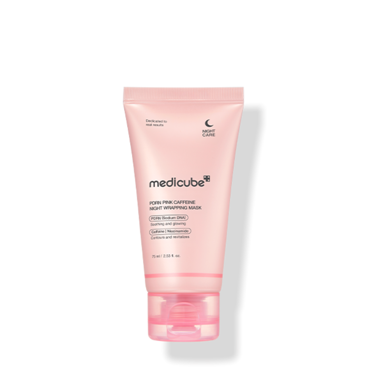 Medicube PDRN PINK CAFFEINE NIGHT WRAPPING MASK 75ML