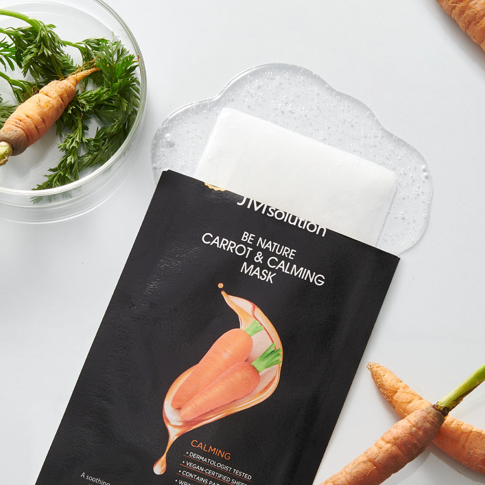 JMsolution Be Nature Carrot & Calming Mask 1 Box of 10 Sheets