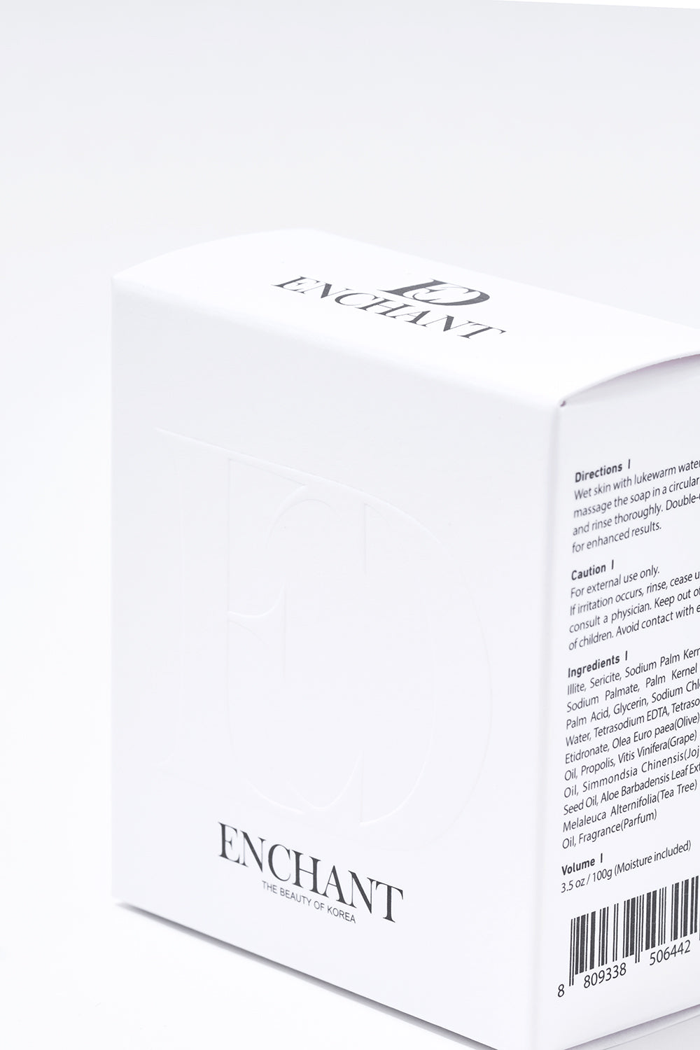 Enchant soap . Trios