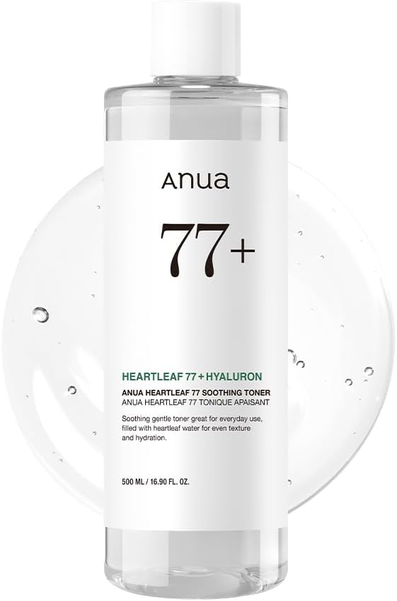 ANUA HEARTLEAF 77 SOOTHING TONER 500ml