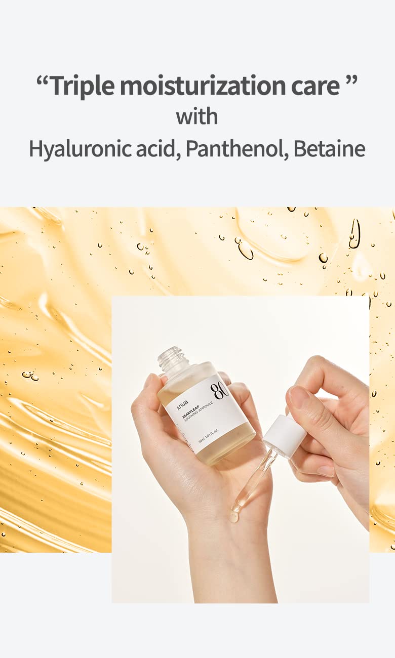 ANUA HEARTLEAF 80% AMPOULE 30ml