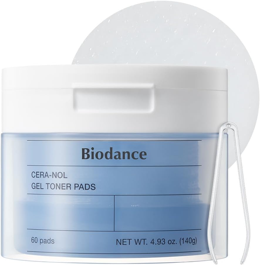 BIODANCE Cera-nol Gel Toner Pads 60Pads