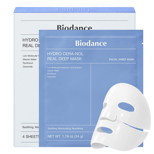 BIODANCE Hydro Cera-nol Real Deep Mask 1Box (34g*4ea)
