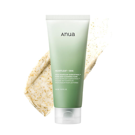 ANUA HEARTLEAF QUERCETINOL PORE DEEP CLEANSING FOAM - 150ml