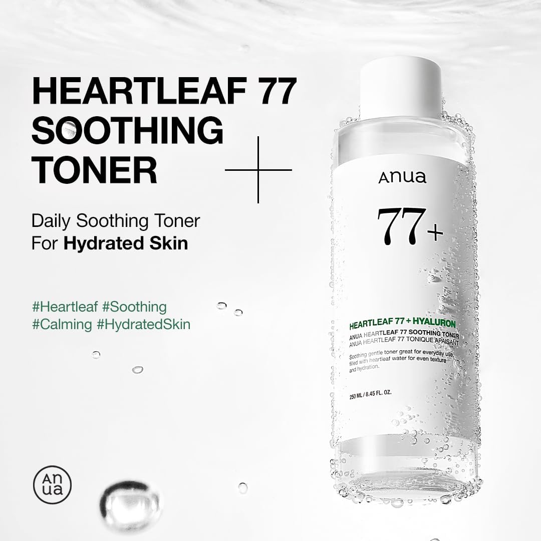 ANUA HEARTLEAF 77 SOOTHING TONER 250m