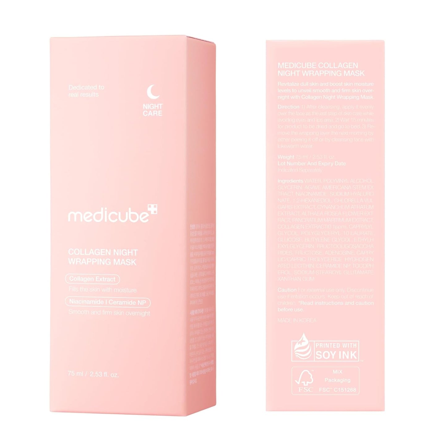 Medicube COLLAGEN NIGHT WRAPPING MASK 75ml