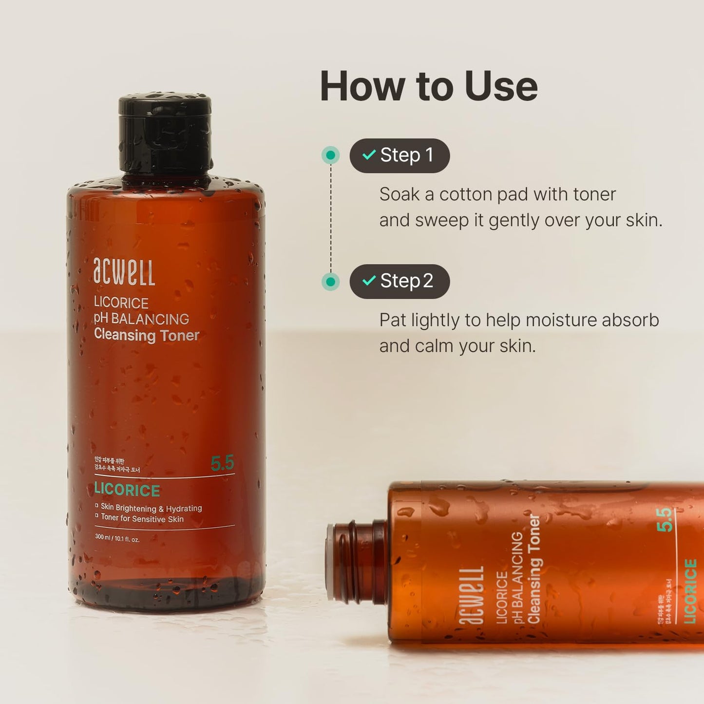 ACWELL Licorice pH Balancing Cleansing Toner 150ml