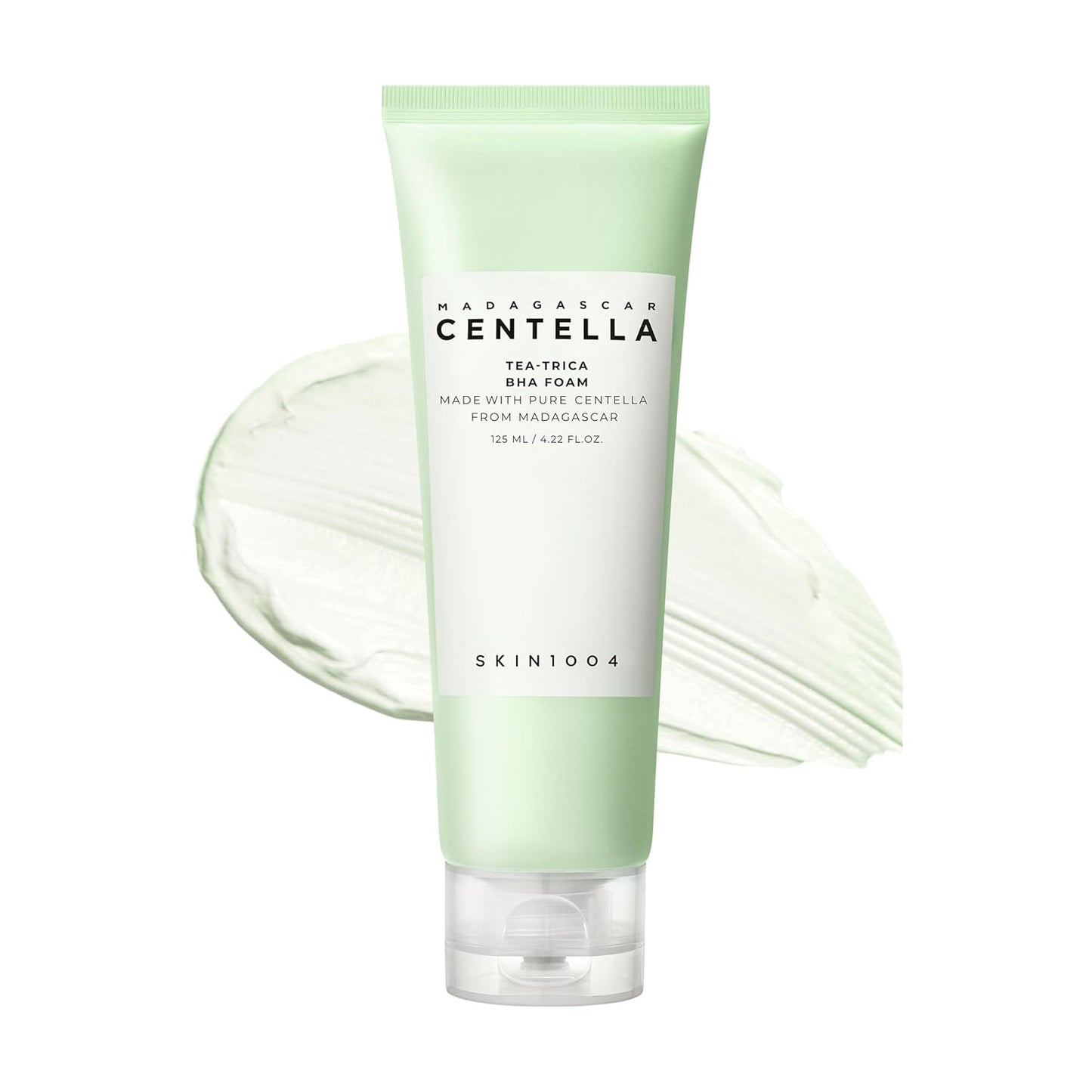 SKIN1004 Madagascar Centella Tea-Trica BHA Foam 4.22 fl.oz, 125ml