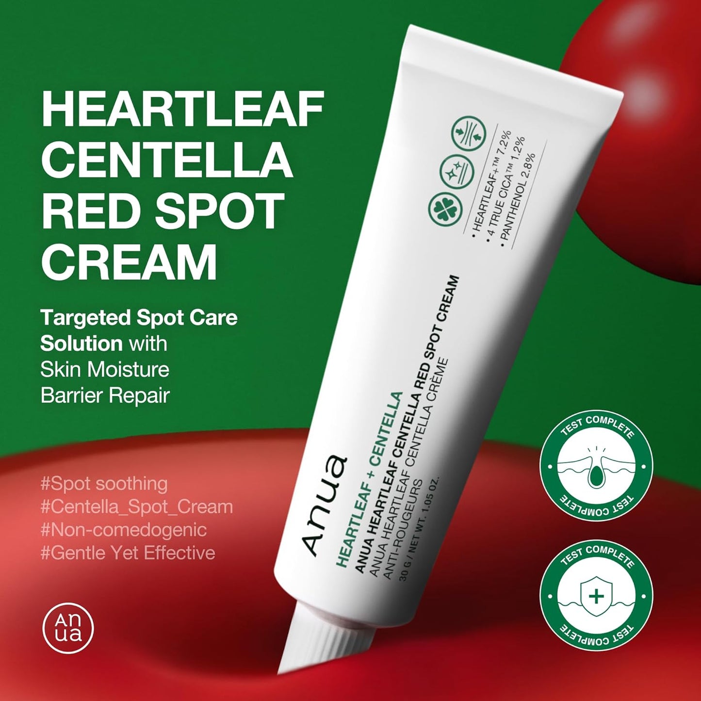 ANUA CENTELLA RED SPOT CREAM 30g (1.05 oz)