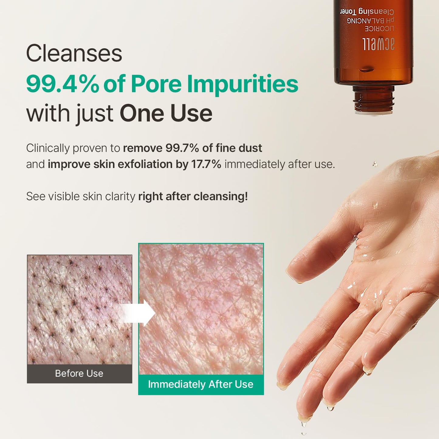 ACWELL Licorice pH Balancing Cleansing Toner 150ml