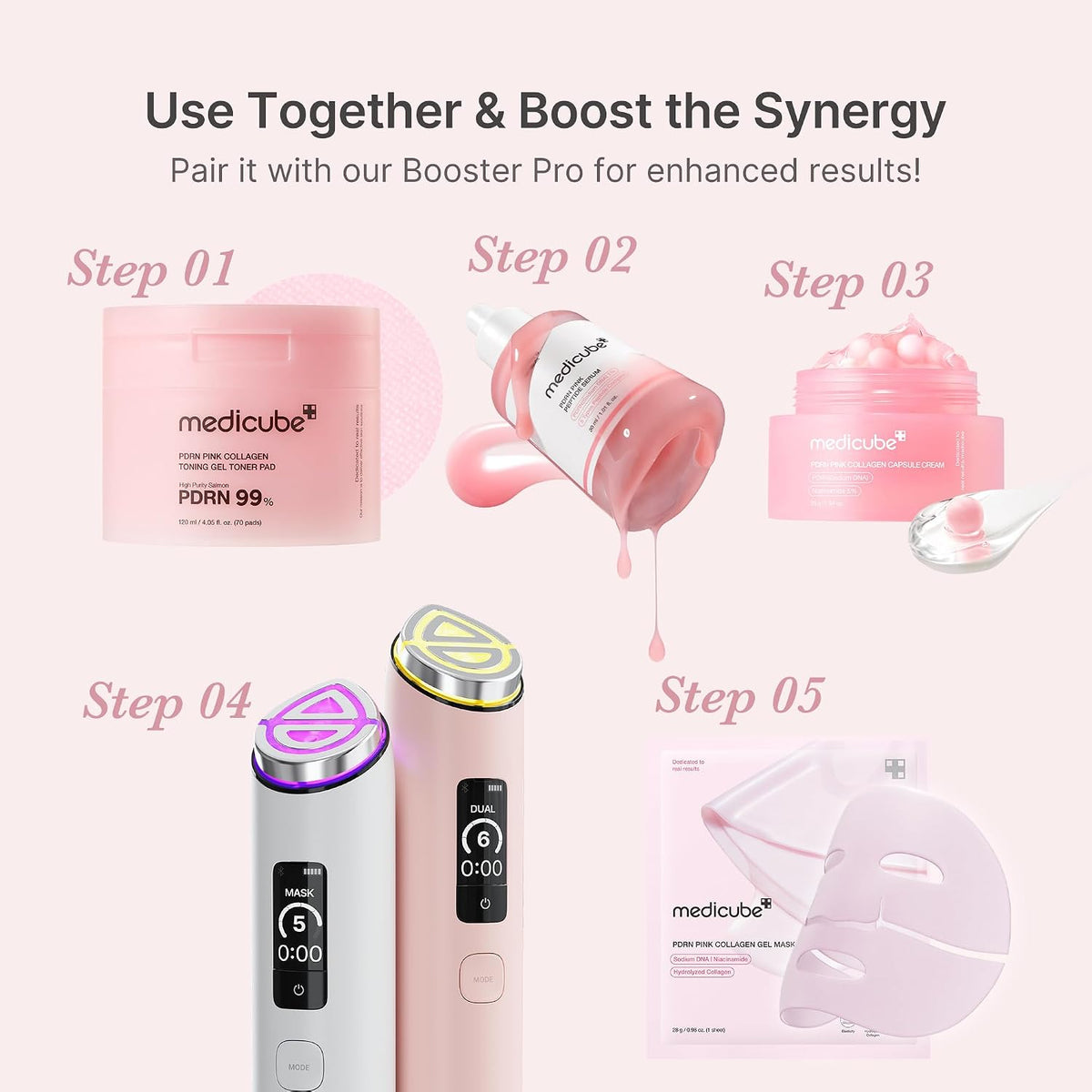 Medicube PDRN PINK PEPTIDE SERUM 30ML
