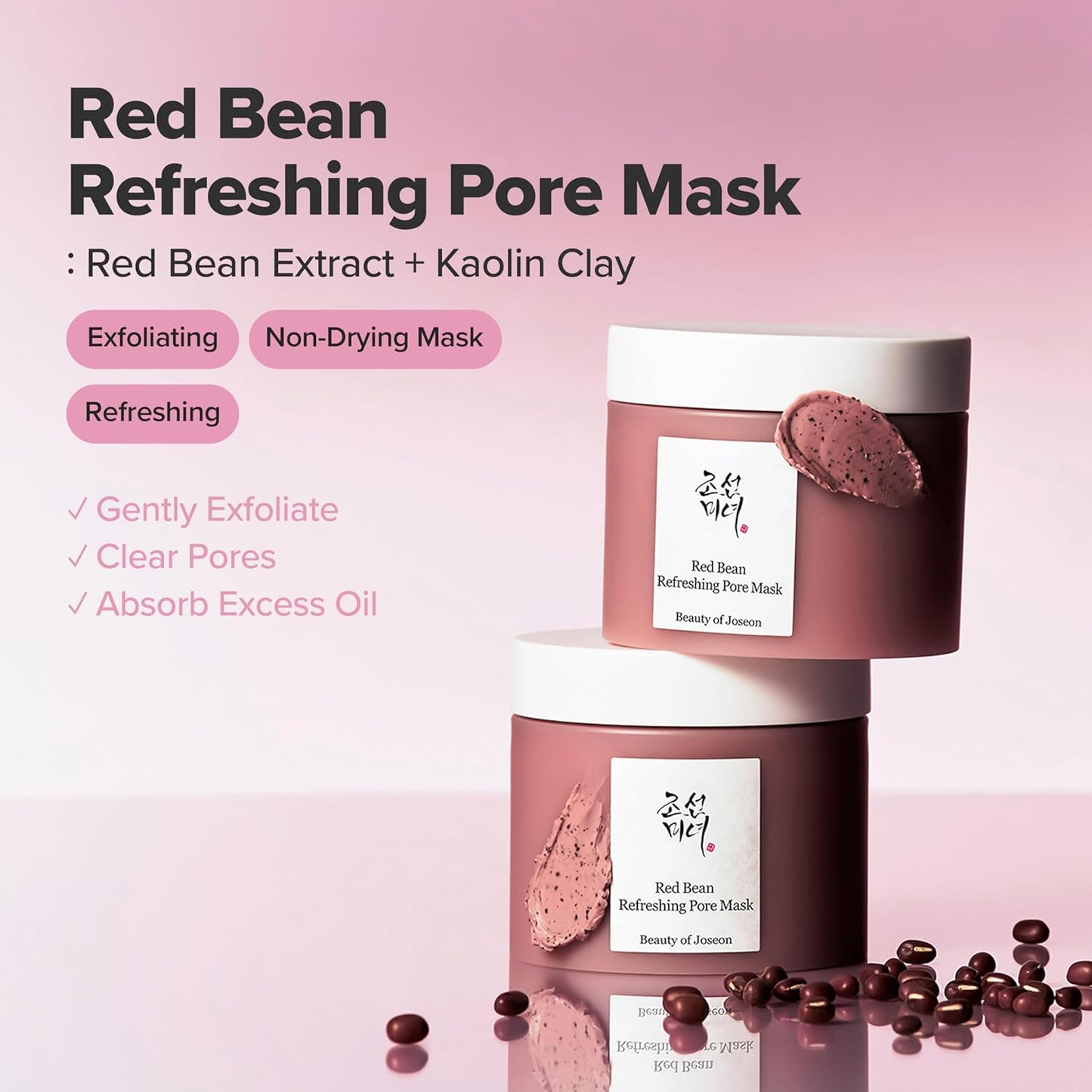 Beauty of Joseon Red Bean Refreshing Pore Mask 140ml