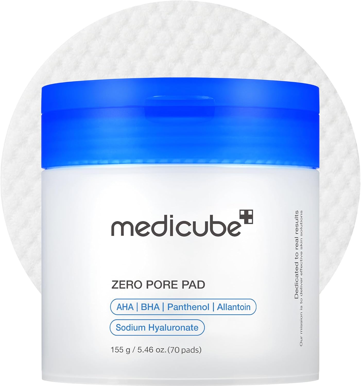 Medicube Toner Pads Zero Pore Pad 2.0 | Dual-Textured Facial Pad (70 Pads)