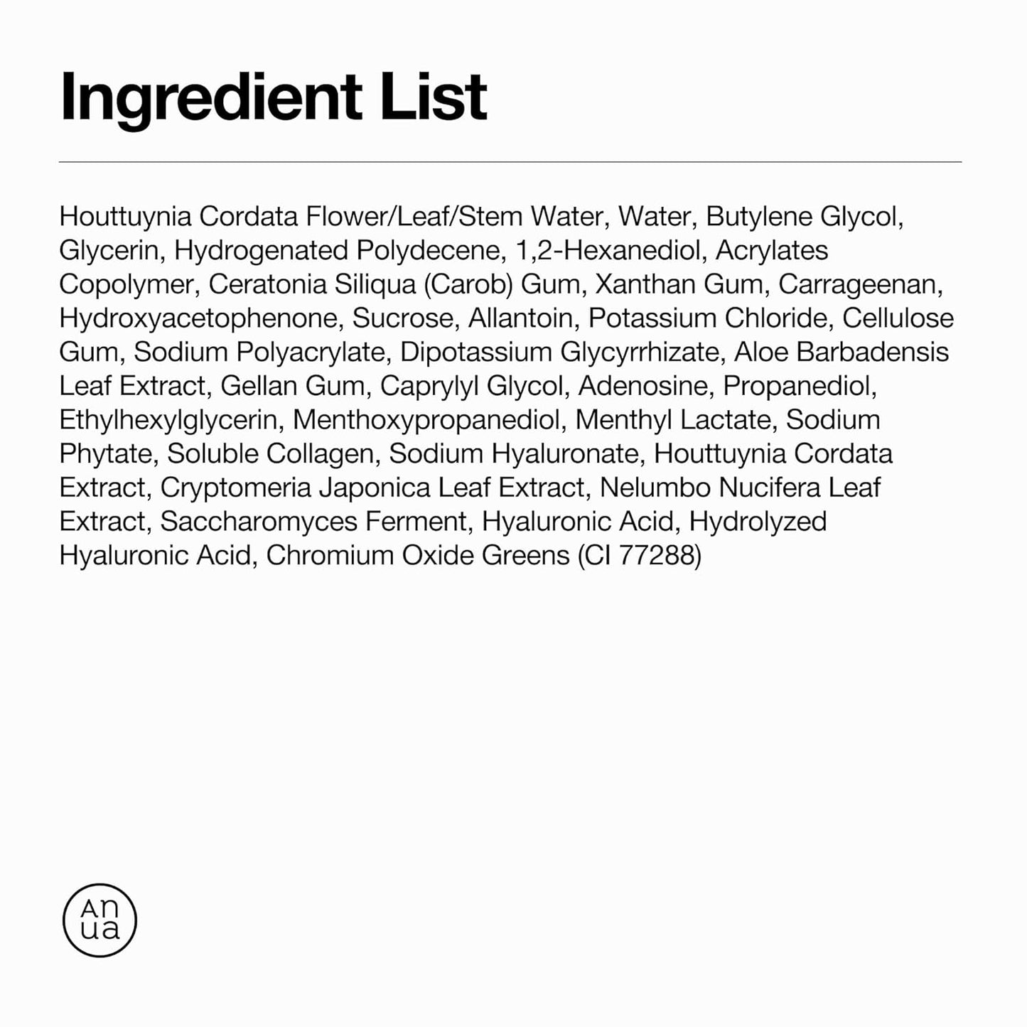 ANUA HEARTLEAF 70 SOOTHING COLLAGEN MASK (38g, 4ea)