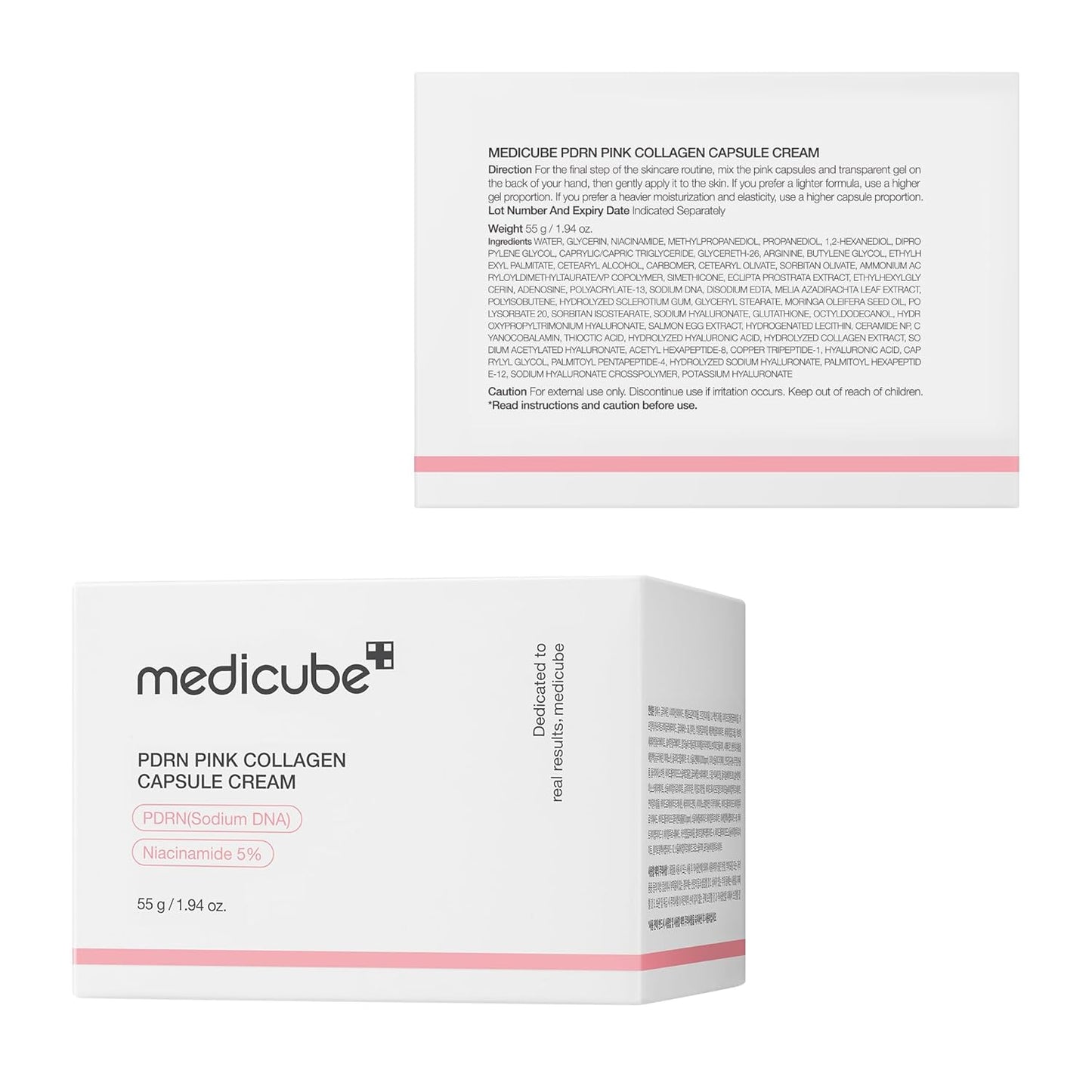 Medicube PDRN PINK COLLAGEN CAPSULE CREAM 55g