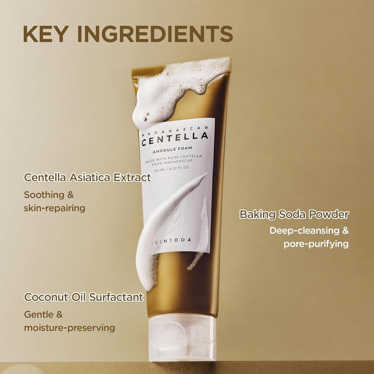 SKIN1004 Madagascar CENTELLA AMPOULE FOAM - 125ml