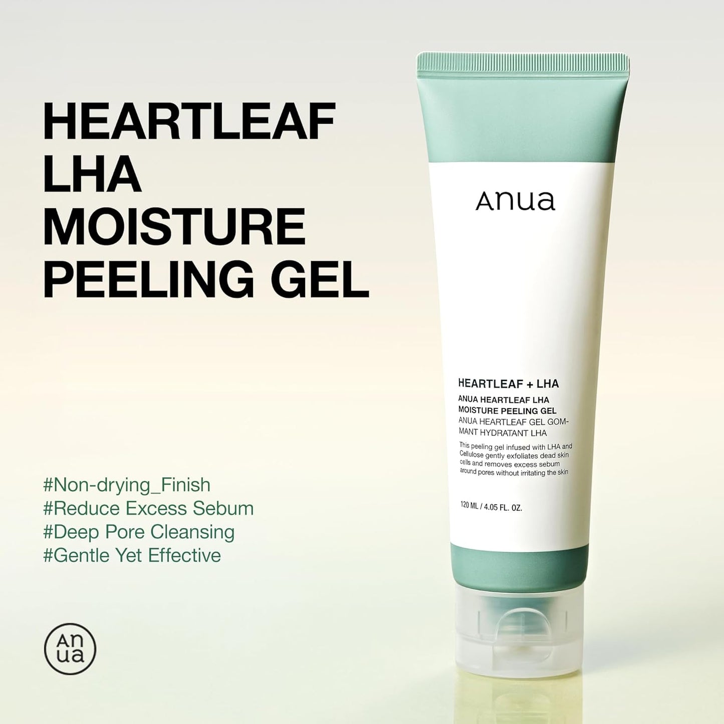 ANUA HEARTLEAF LHA MOISTURE PEELING GEL 120ml