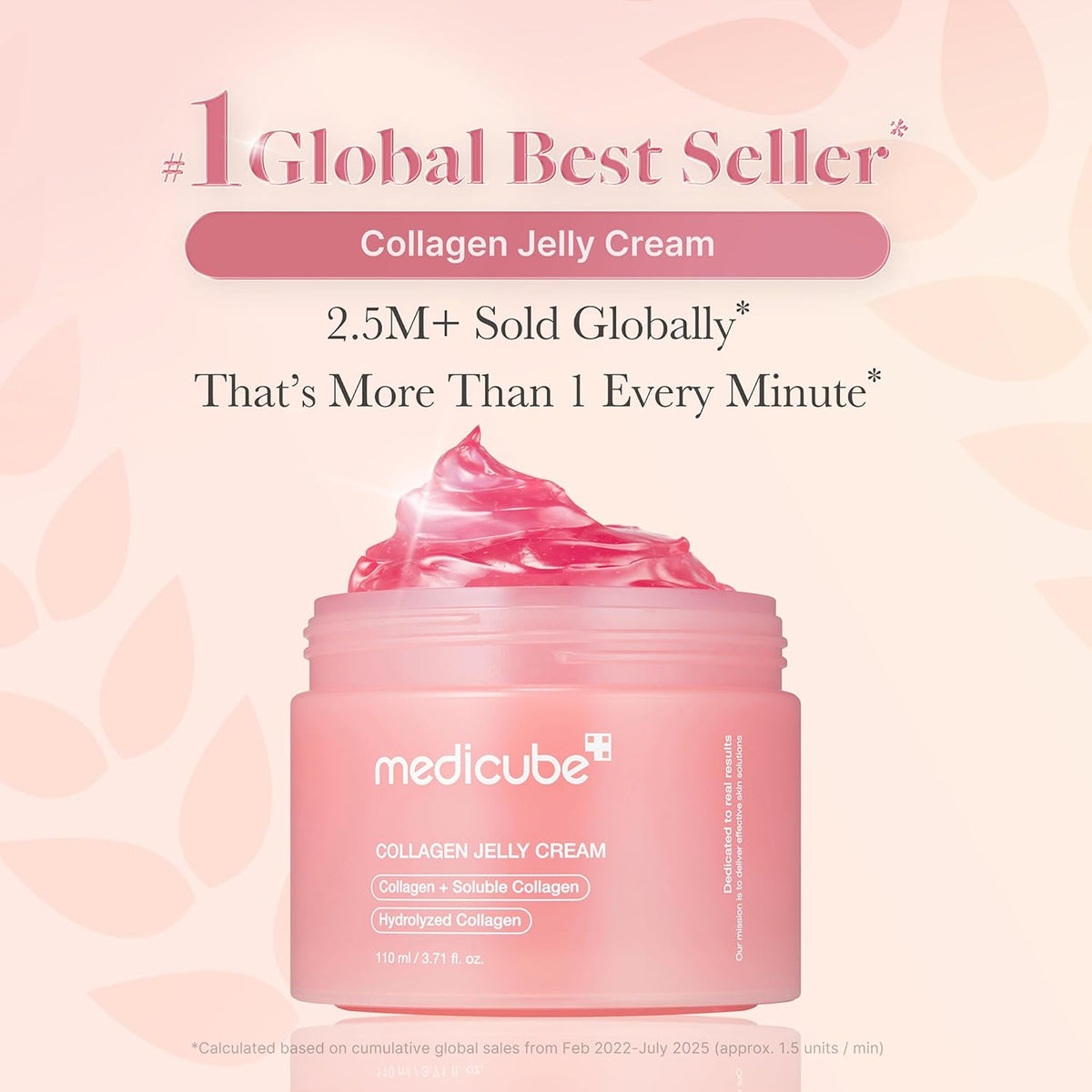Medicube Jelly Cream with Collagen & Niacinamide, 3.71 fl.oz 110 ml