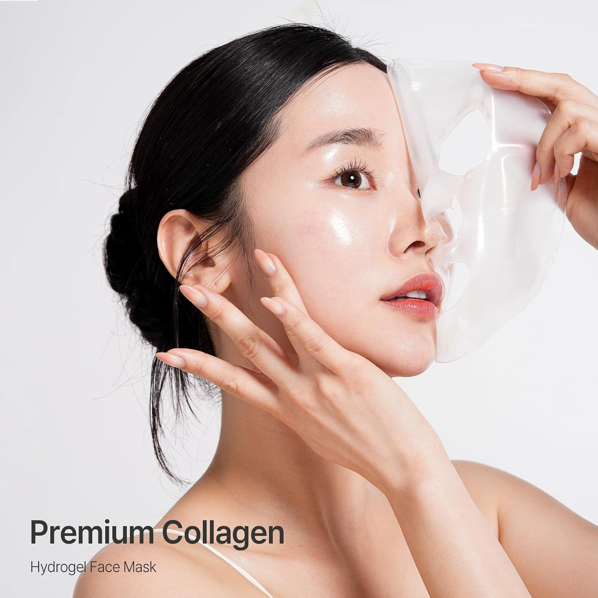 Vegan Mucin Lifting Hydrogel Collagen Face Mask 5 pack