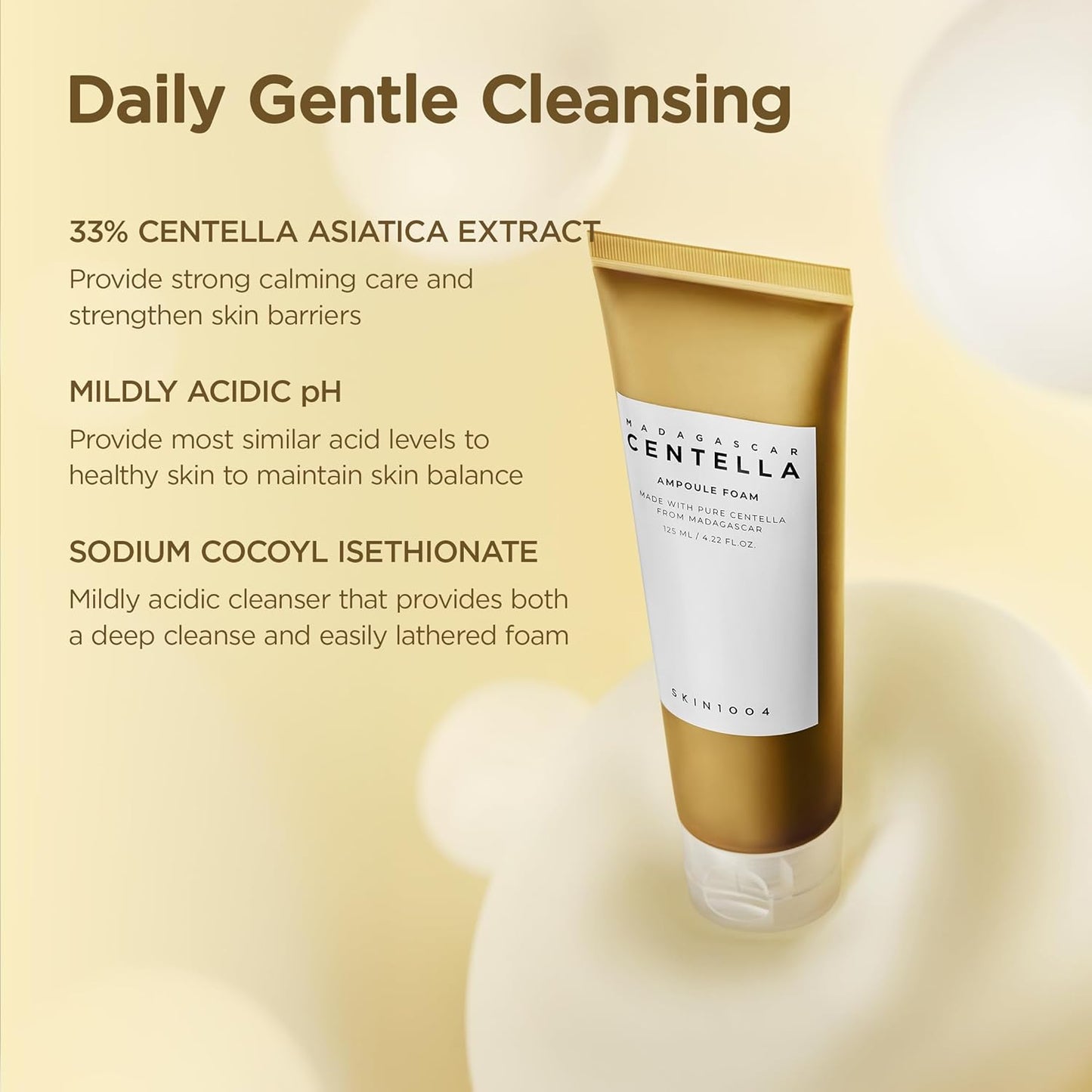 SKIN1004 Madagascar CENTELLA AMPOULE FOAM - 125ml