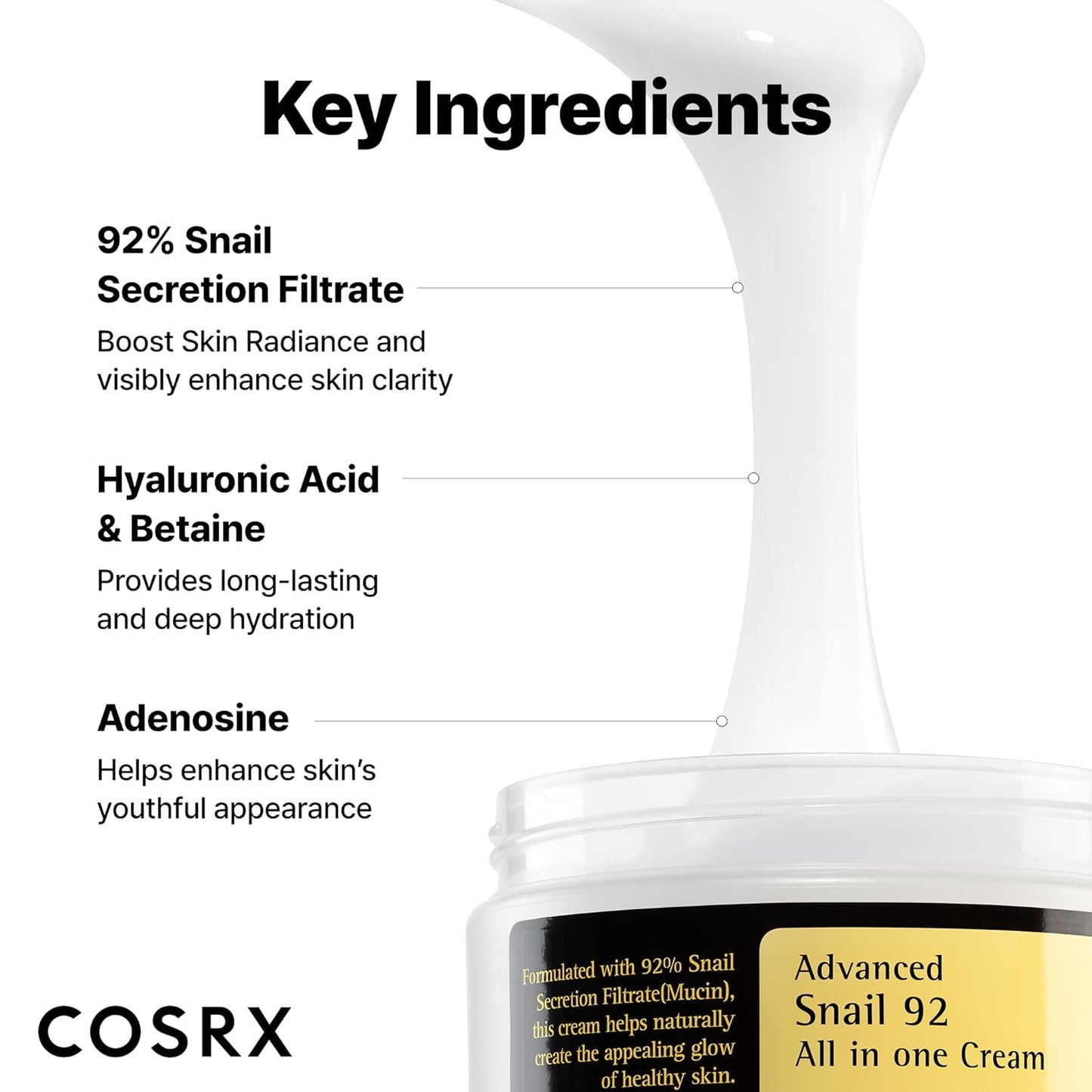 COSRX advanced snail 92 all in one cream 100ml