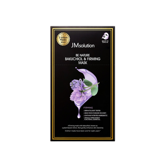 JMsolution Be Nature Bakuchiol & Firming Mask 1 Box of 10 Sheets