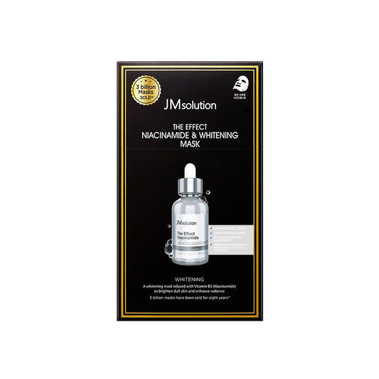 JMsolution The Effect Niacinamide & Whitening Mask 1 Box of 10 Sheets