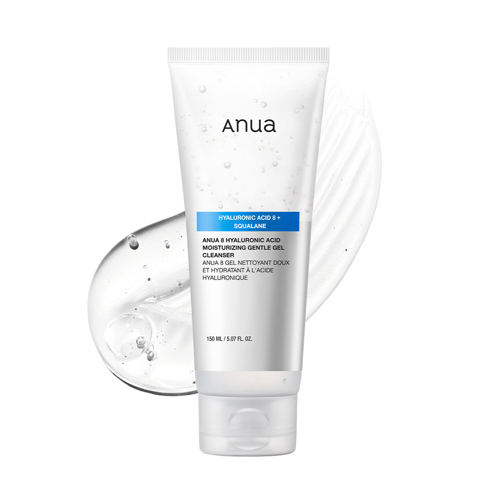 ANUA 8 HYALURONIC ACID MOISTURIZING GENTLE GEL CLEANSER 150ml