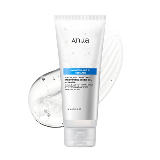 ANUA 8 HYALURONIC ACID MOISTURIZING GENTLE GEL CLEANSER 150ml
