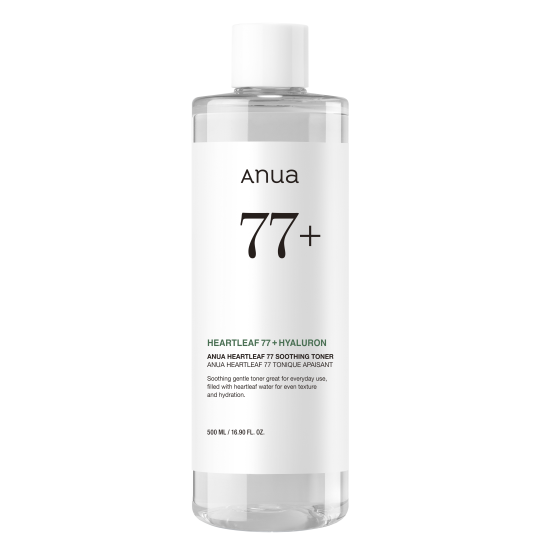 ANUA HEARTLEAF 77 SOOTHING TONER 500ml