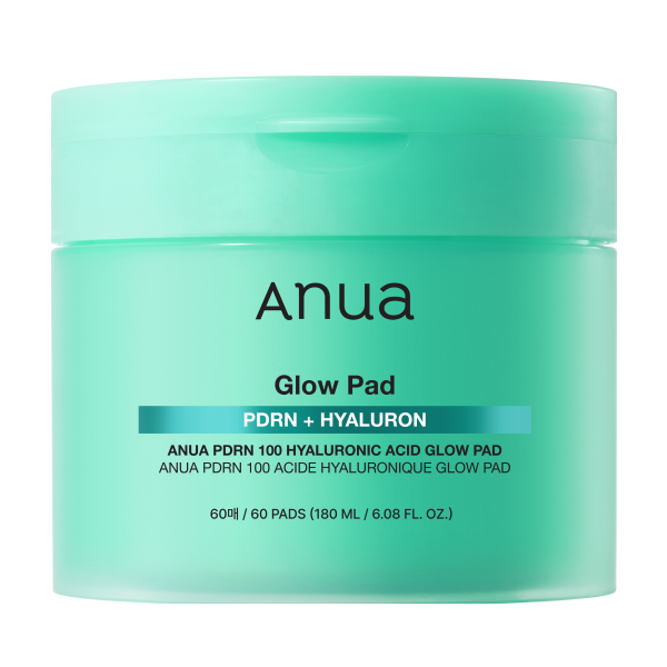 ANUA PDRN HYALURONIC GLOW PAD 180ml (60EA)