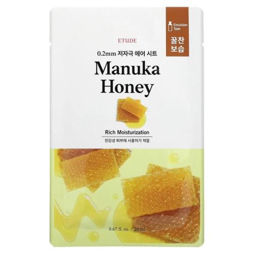 (23AD) 0.2mm Therapy Air Mask #Manuka Honey 20ml
