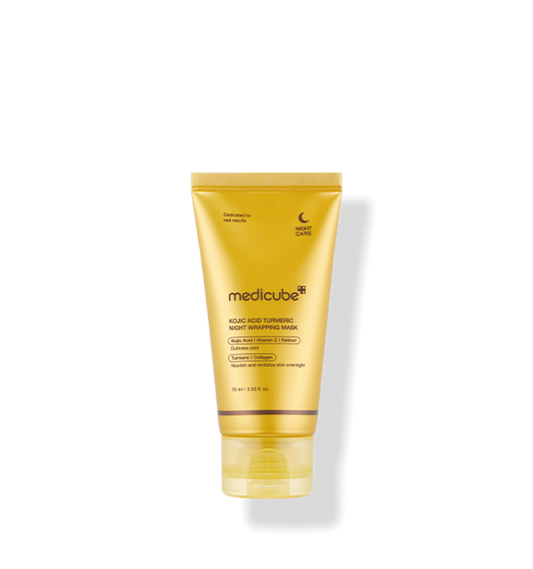 Medicube KOJIC ACID TURMERIC NIGHT WRAPPING MASK 75ML