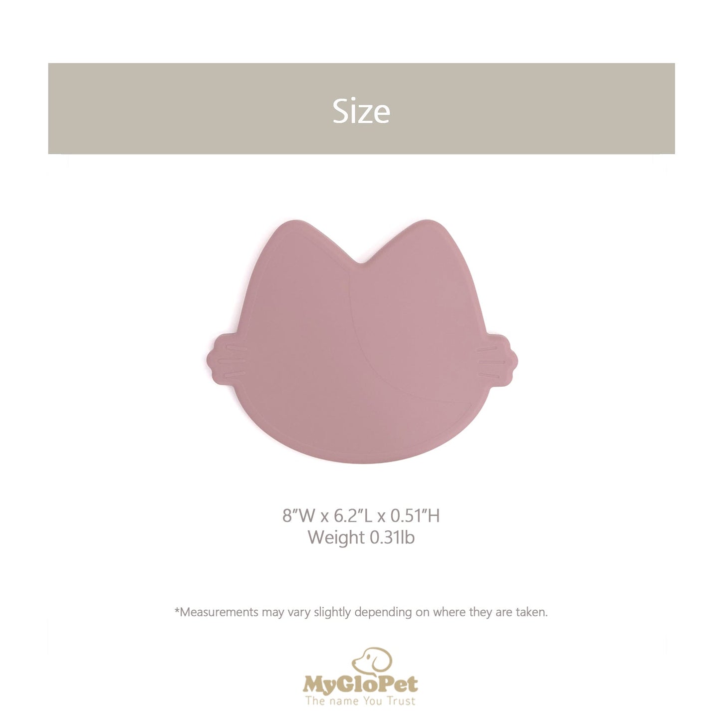 Platinum Silicone MoaCat Bowl Plate . Pink