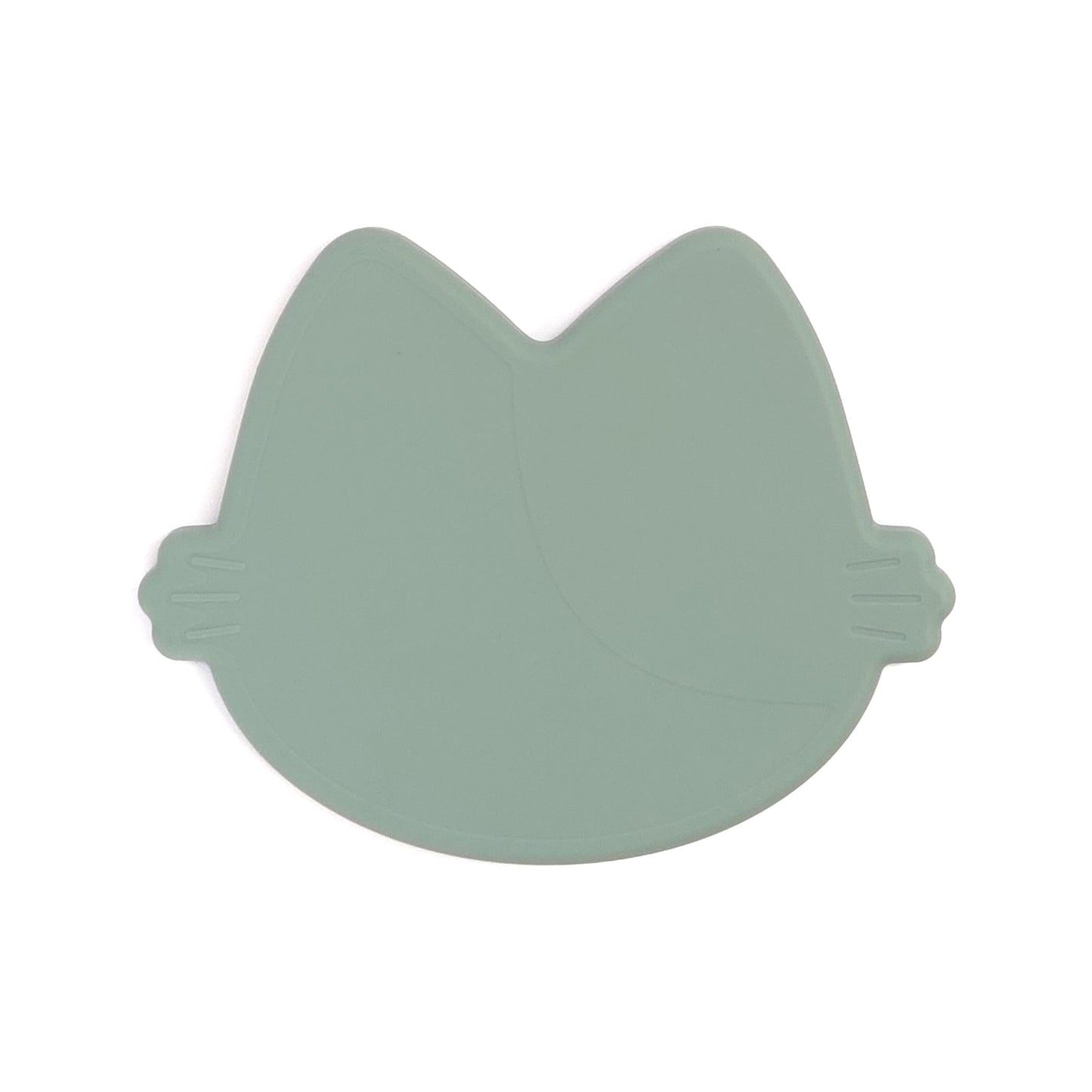 Platinum Silicone MoaCat Bowl Plate . Mint