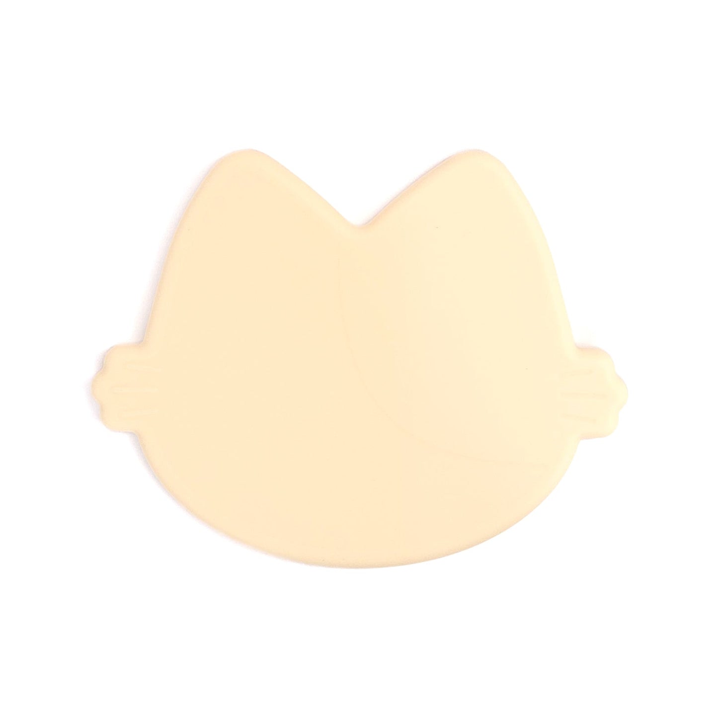 Platinum Silicone MoaCat Bowl Plate . Butter