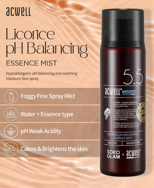 ACWELL Licorice pH Balancing Essence Mist 100ml