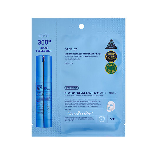 (1EA) HYDROP REEDLE SHOT 300hL 2-STEP MASK