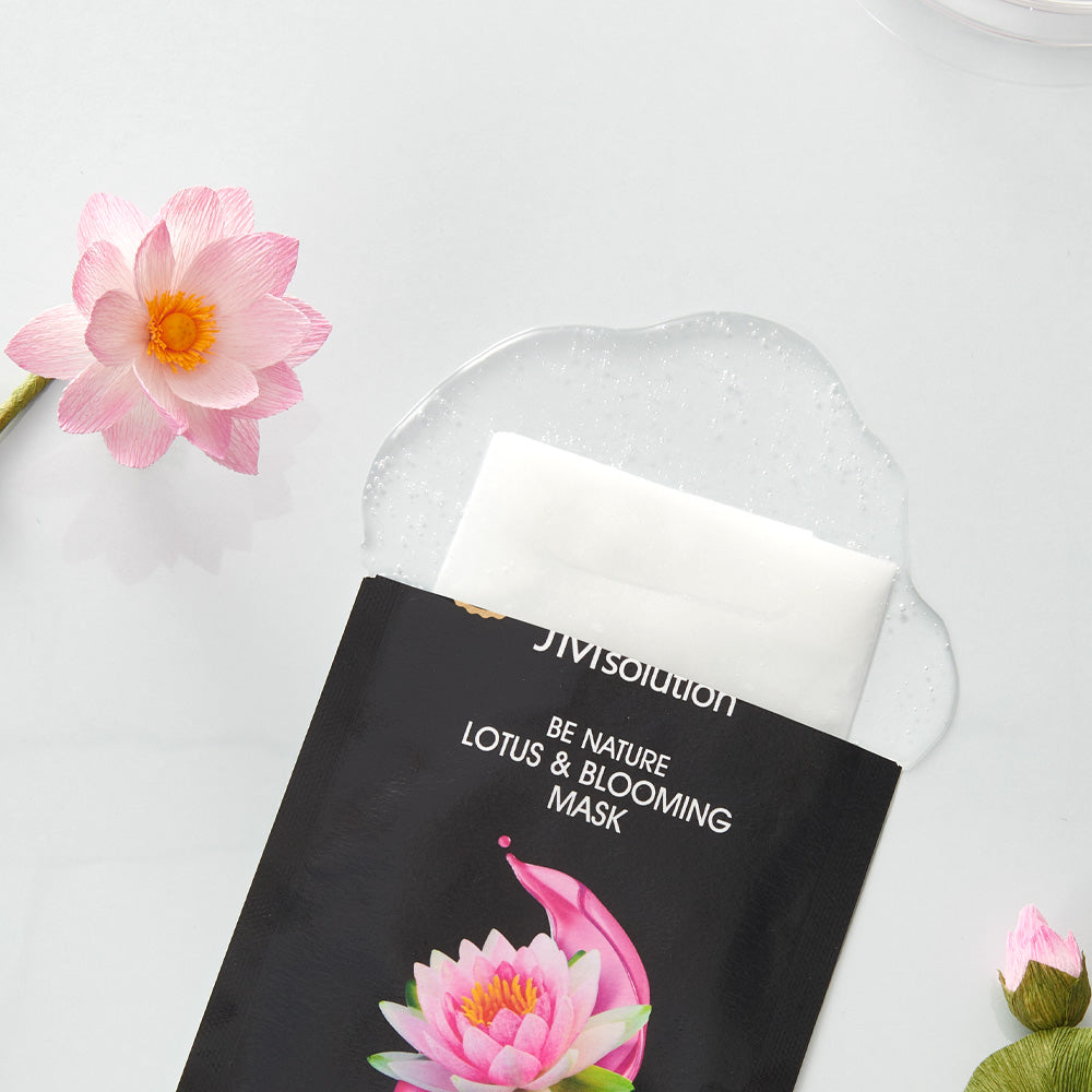 JMsolution Be Nature Lotus & Blooming Mask 1 Box of 10 Sheets