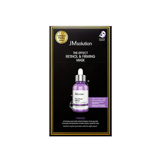 JMsolution The Effect Retinol & Firming Mask 1 Box of 10 Sheets
