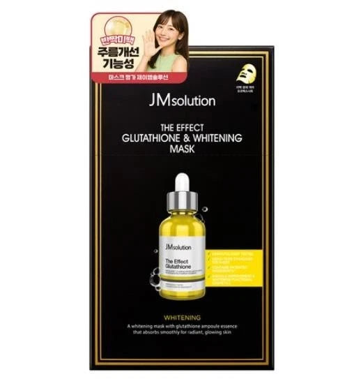 JMsolution The Effect Glutathione & Whitening Mask 1 Box of 10 Sheets